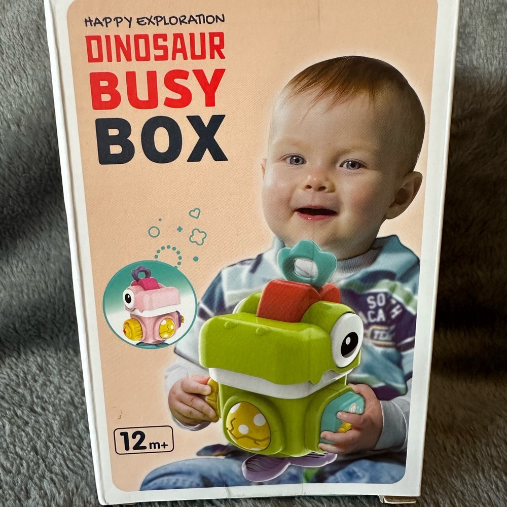 Dinosaur Busy Box - Green